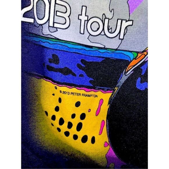 Peter Frampton 2013 Guitar Circus Concert Tour T - Picture 4 of 13